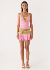 Aminata Top - Baby Pink