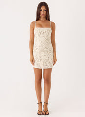 Arienna Mini Dress - Ivory