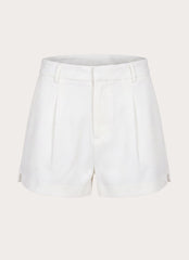 Asher Suiting Shorts - White