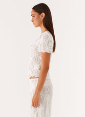 Effortlessly Top - Ivory