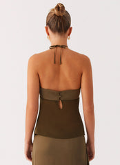 Ellyse Top - Khaki