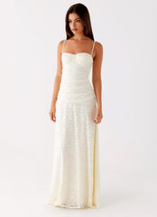 Elsa Maxi Dress - Ivory