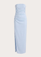 Eluna Strapless Maxi Dress - Blue