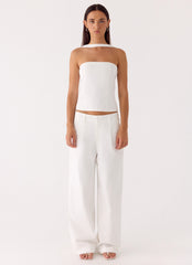 Emilia Pant - White