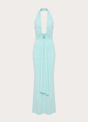 Emiliana Maxi Dress - Aqua