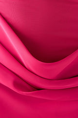 Farida Off Shoulder Mini Dress - Fuchsia