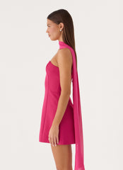 For Love Mini Dress - Fuchsia