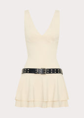 Gold Coast Mini Dress - Yellow