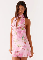 Heidi Mini Dress - Pink Floral