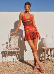 Landon Mini Skort - Scarlet Blur