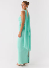 Libra Maxi Dress - Aqua