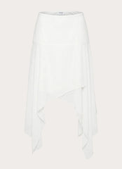 Madi Midi Skirt - White