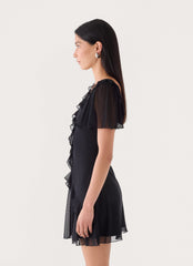 Noeline Mini Dress - Black