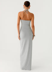 Off The Bass Maxi Dress - Grey