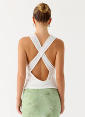 Oracle Top - White