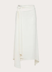 Overdrive Midi Skirt - White