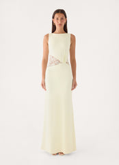 Reina Maxi Dress - Yellow