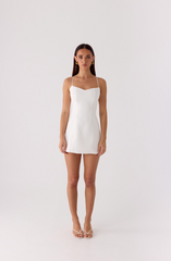 Famous Mini Dress - White