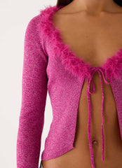 Special Days Long Sleeve Top - Deep Pink