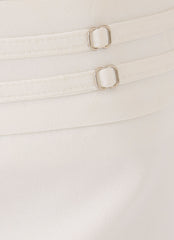 Swarov Low Rise Shorts - White