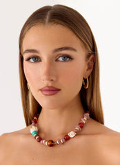 Totti Beaded Necklace - Multi