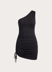 Twilight Skies Mini Dress - Black