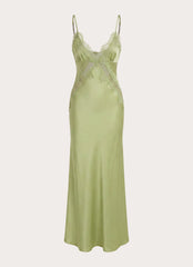 Winona Night Slip Dress - Green
