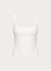 Yena Crepe Top - White