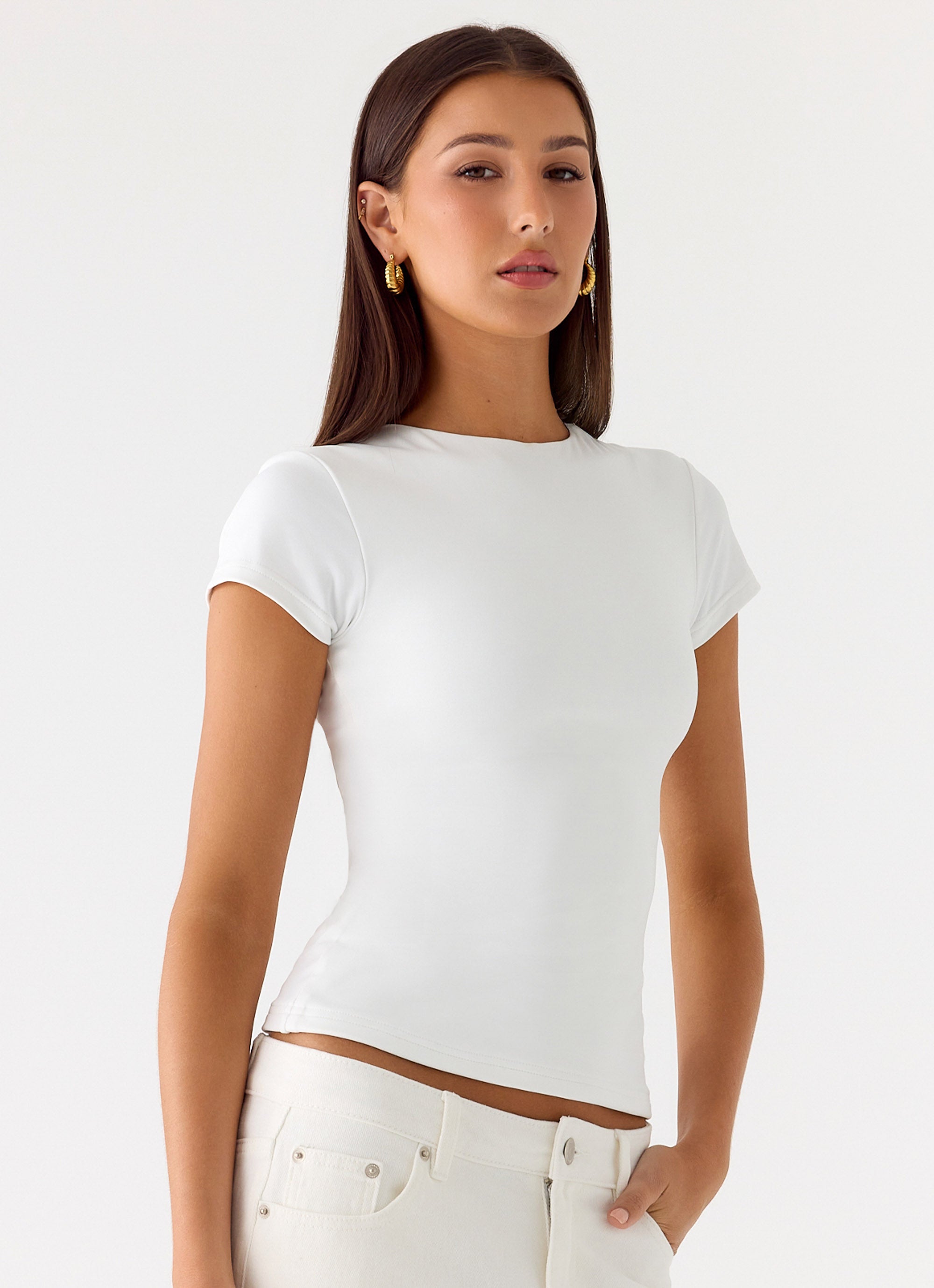 About You Top - White