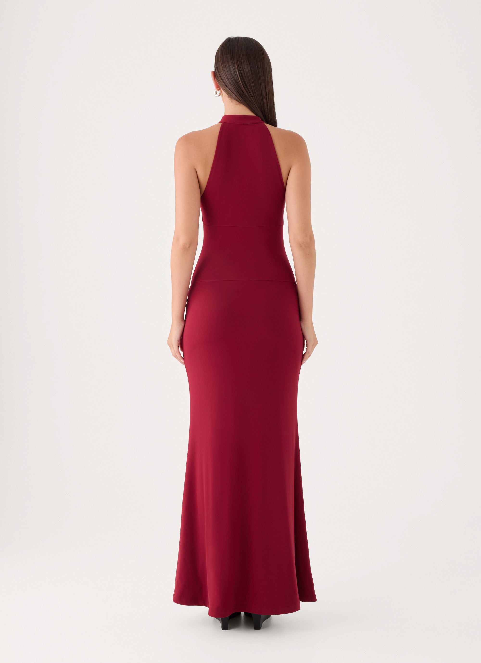 Ainslee Maxi Dress - Maroon
