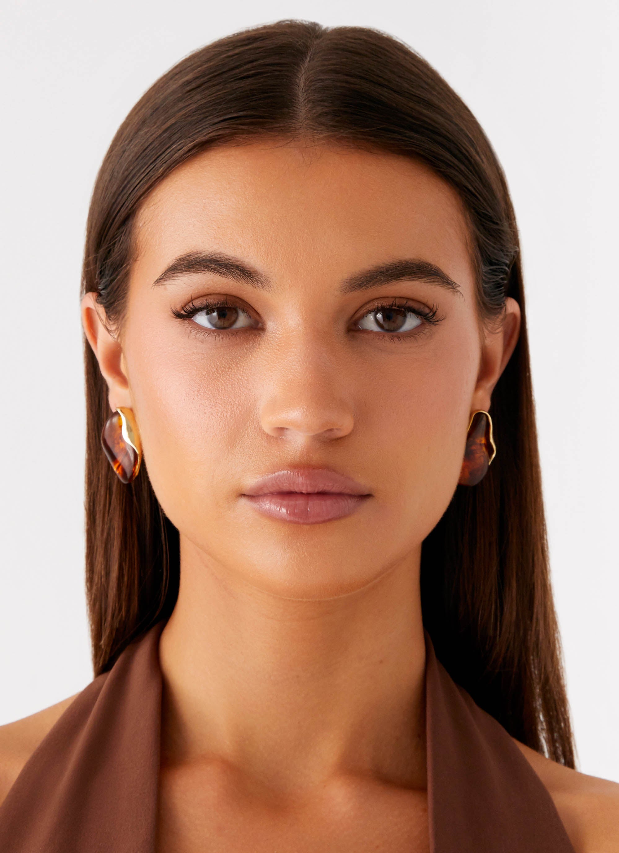 Andra Earrings - Tort