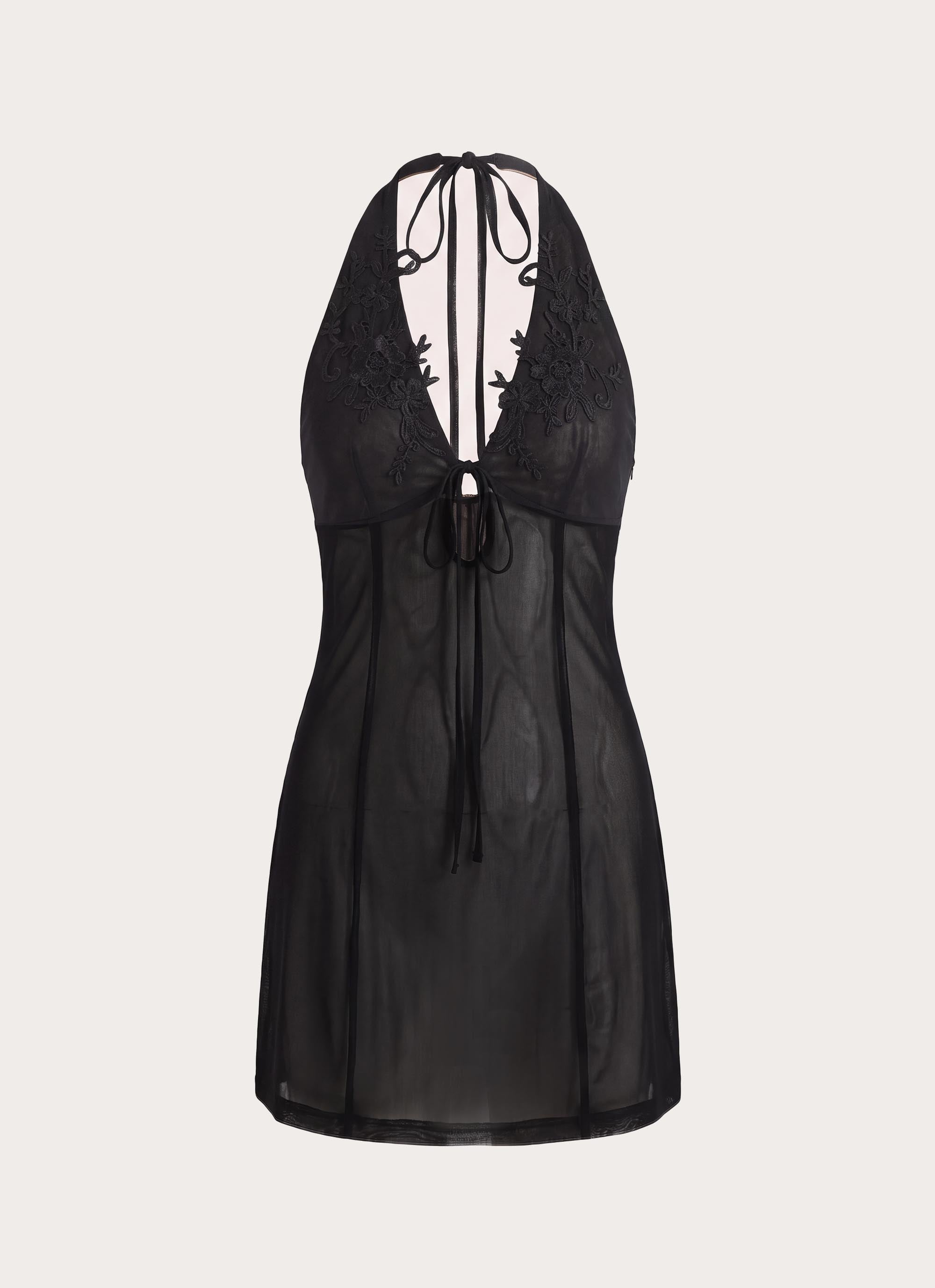 Frenchy Mini Dress - Black