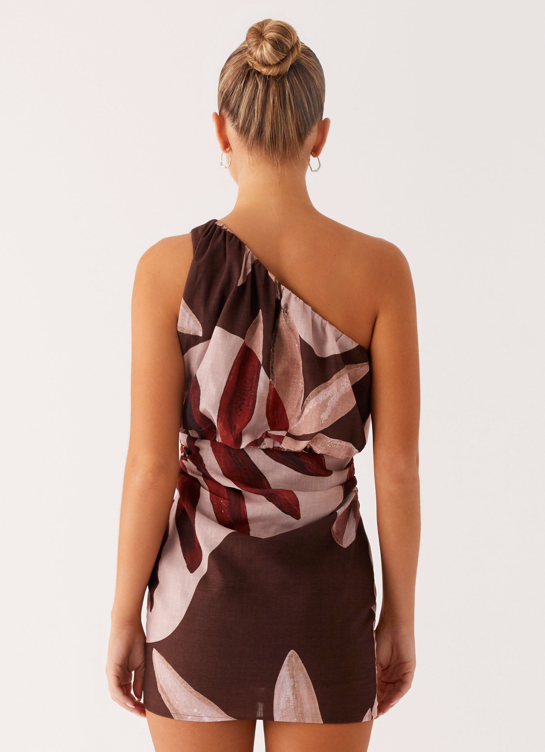 Indianna Mini Dress - Cinnamon Palm