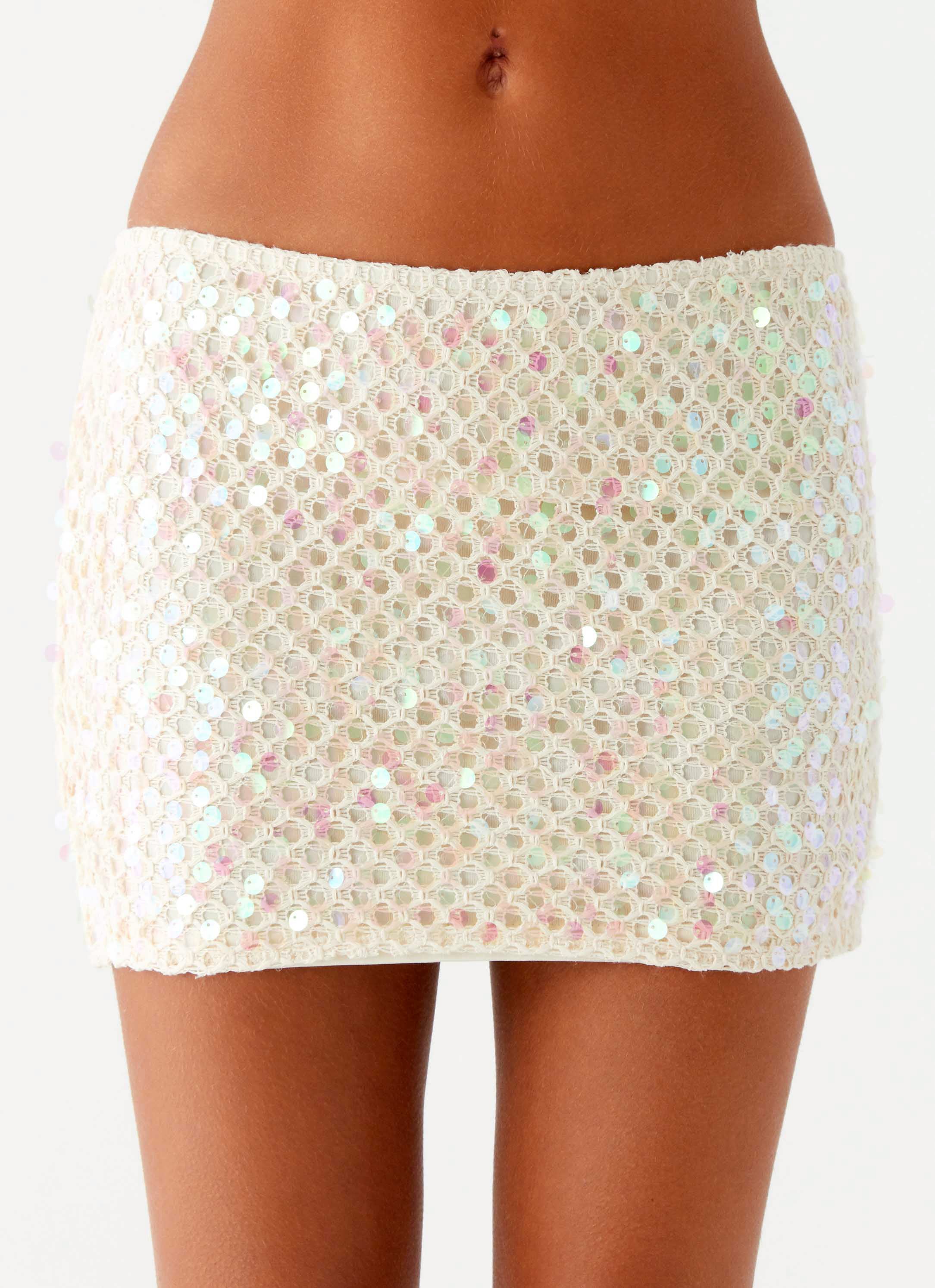 Kalita Mini Skirt - Ivory