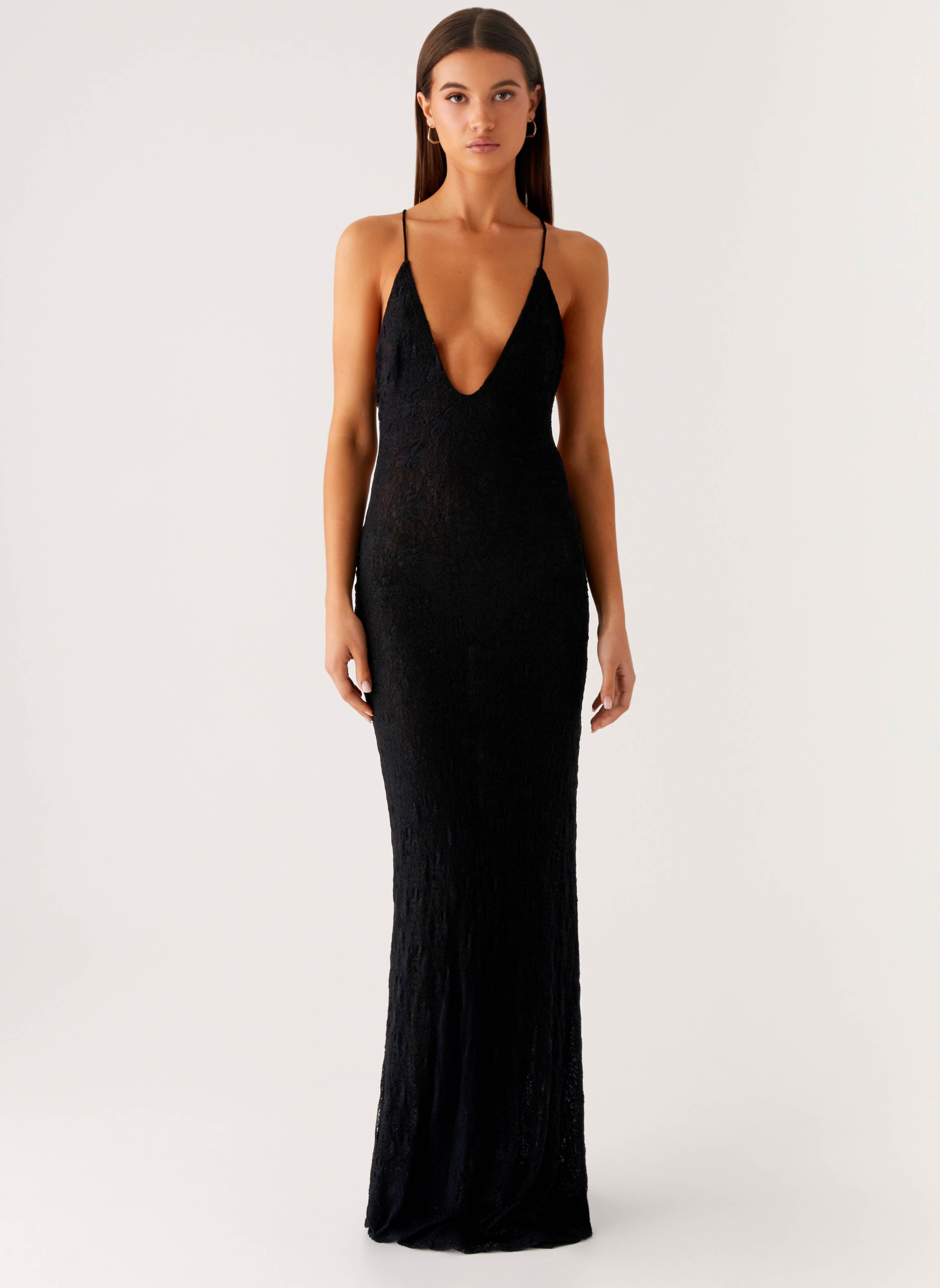 Kylia Maxi Dress - Black