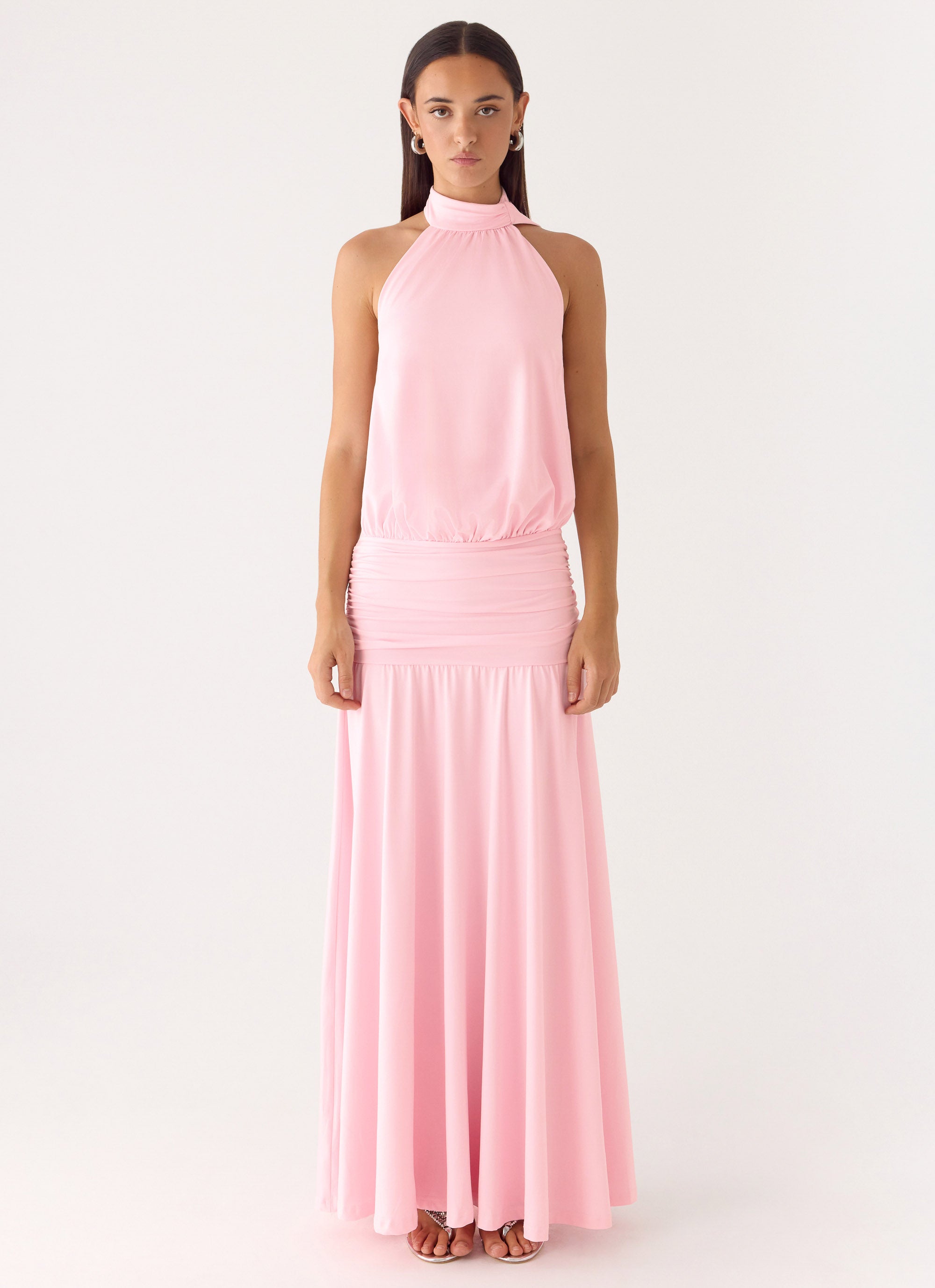 Last Forever Maxi Dress - Baby Pink