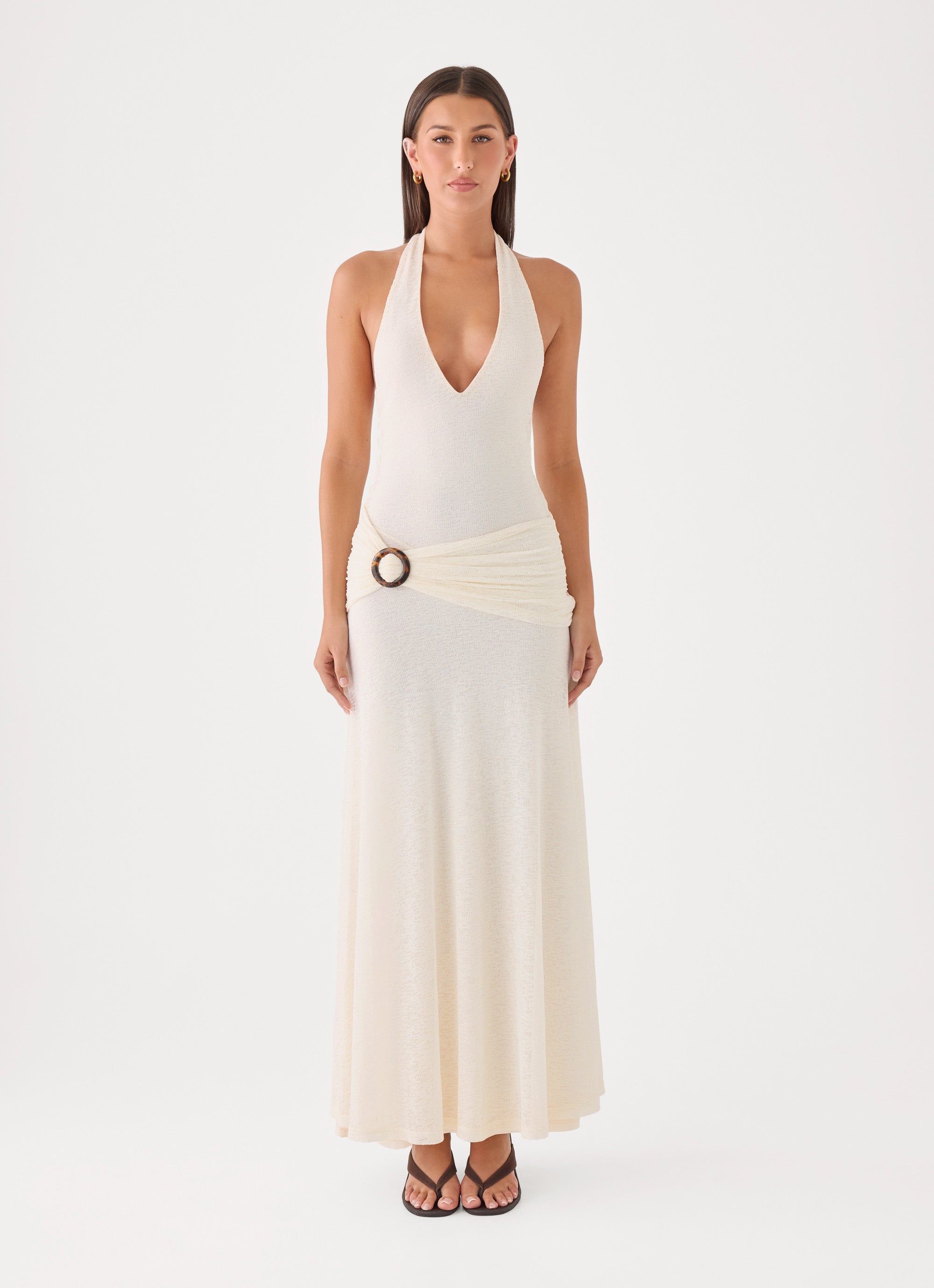 Lisa Maxi Dress - Ivory