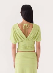 Lorelei Top - Soft Lime