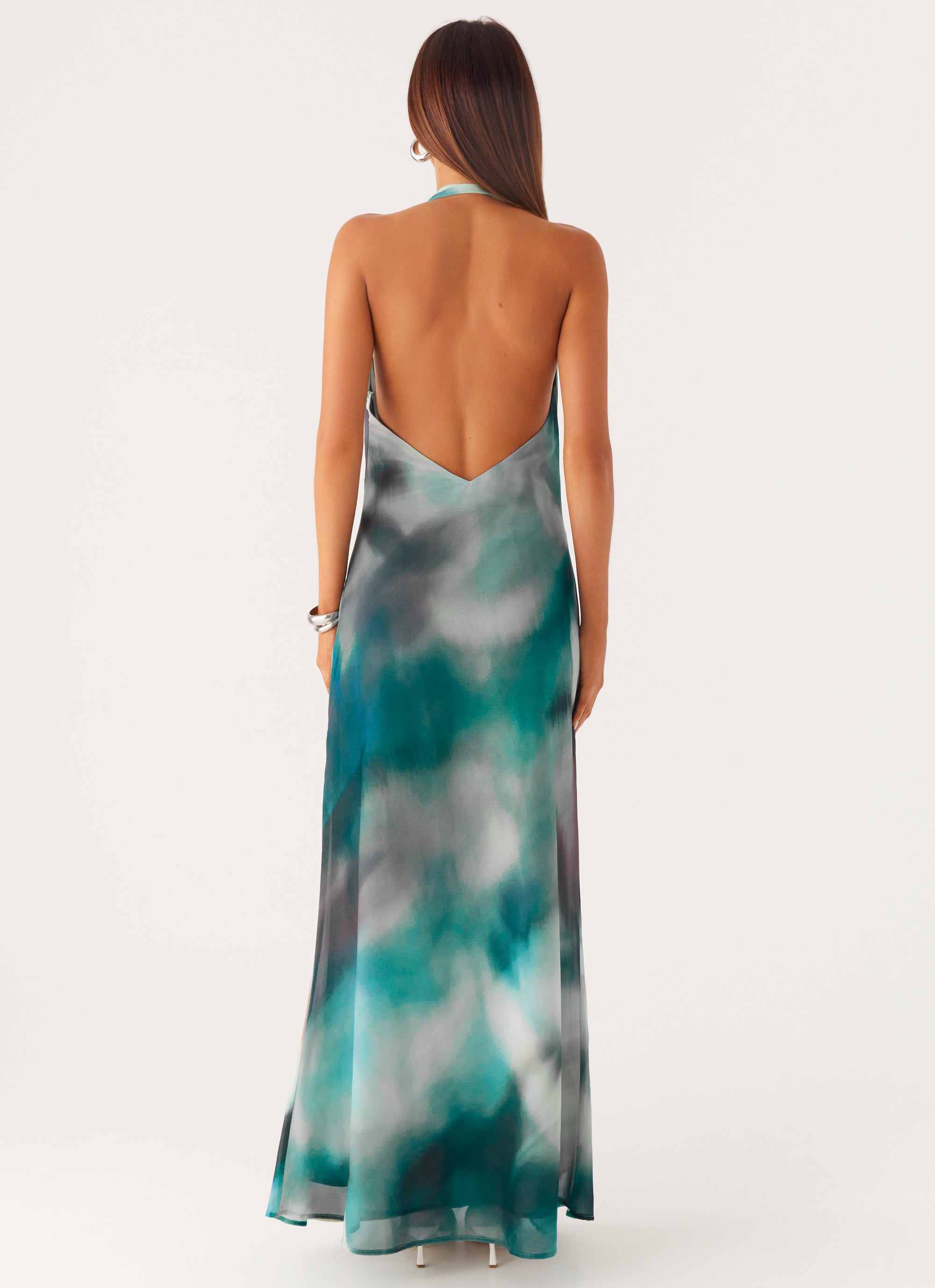 Lost At Sea Maxi Dress - Sea Splash
