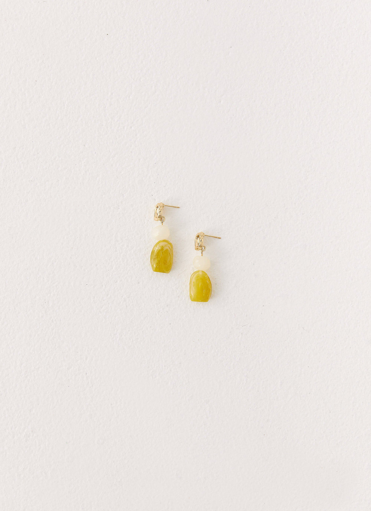Lozano Earrings - Lime