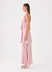 Lucy Tiered Maxi Dress - Soft Pink