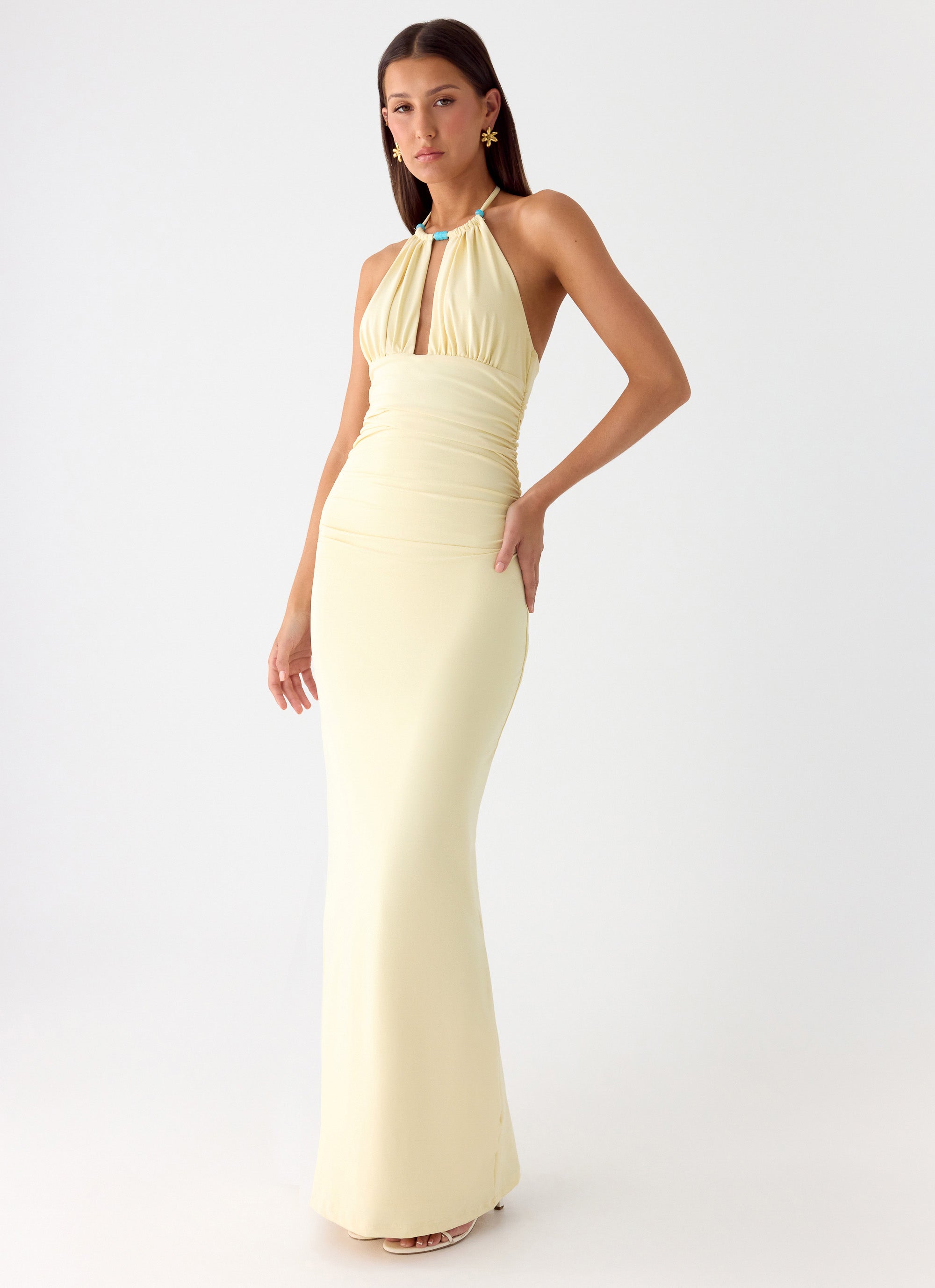 Madi Maxi Dress - Yellow