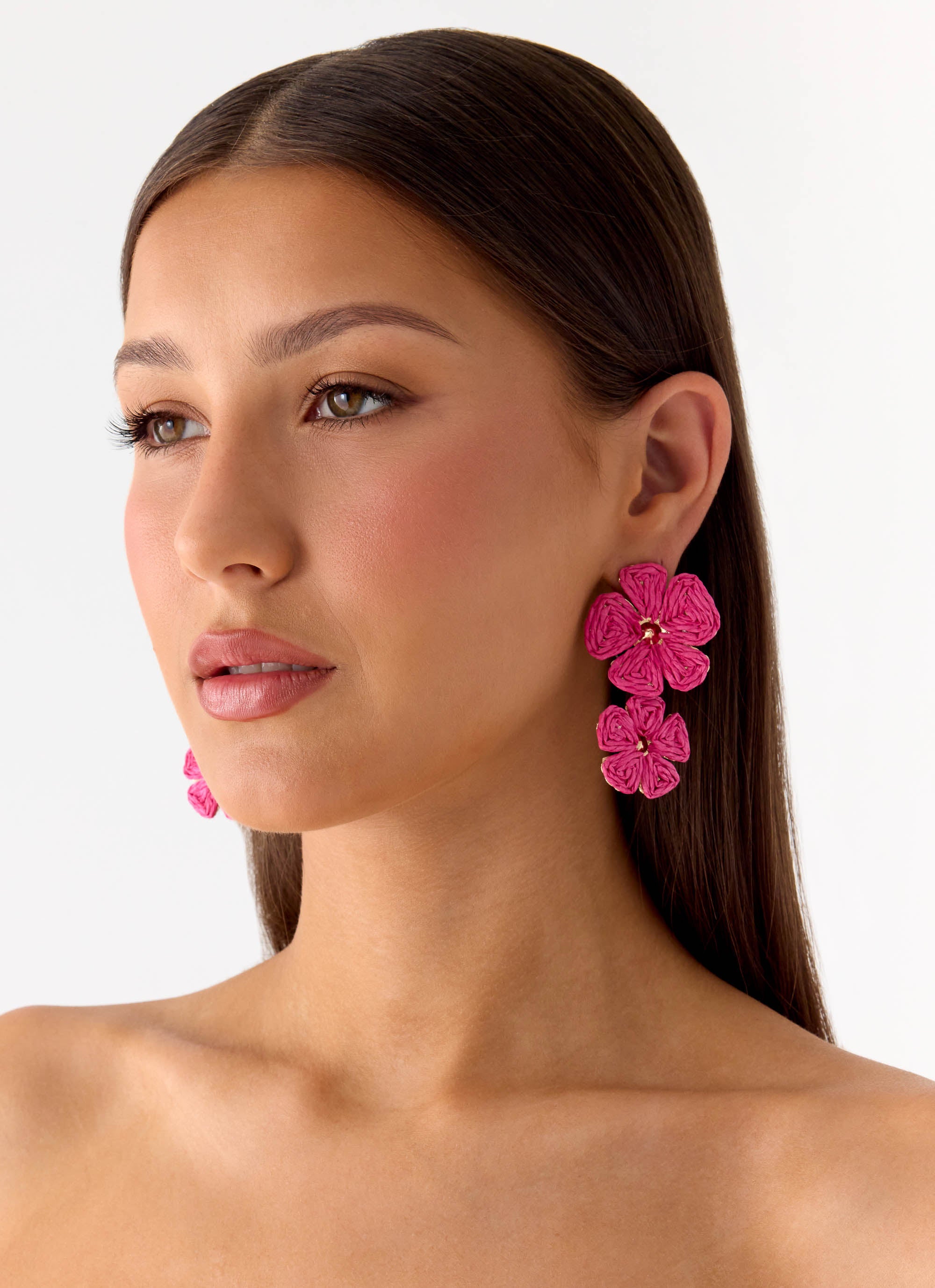 Marina Mode Earrings - Pink