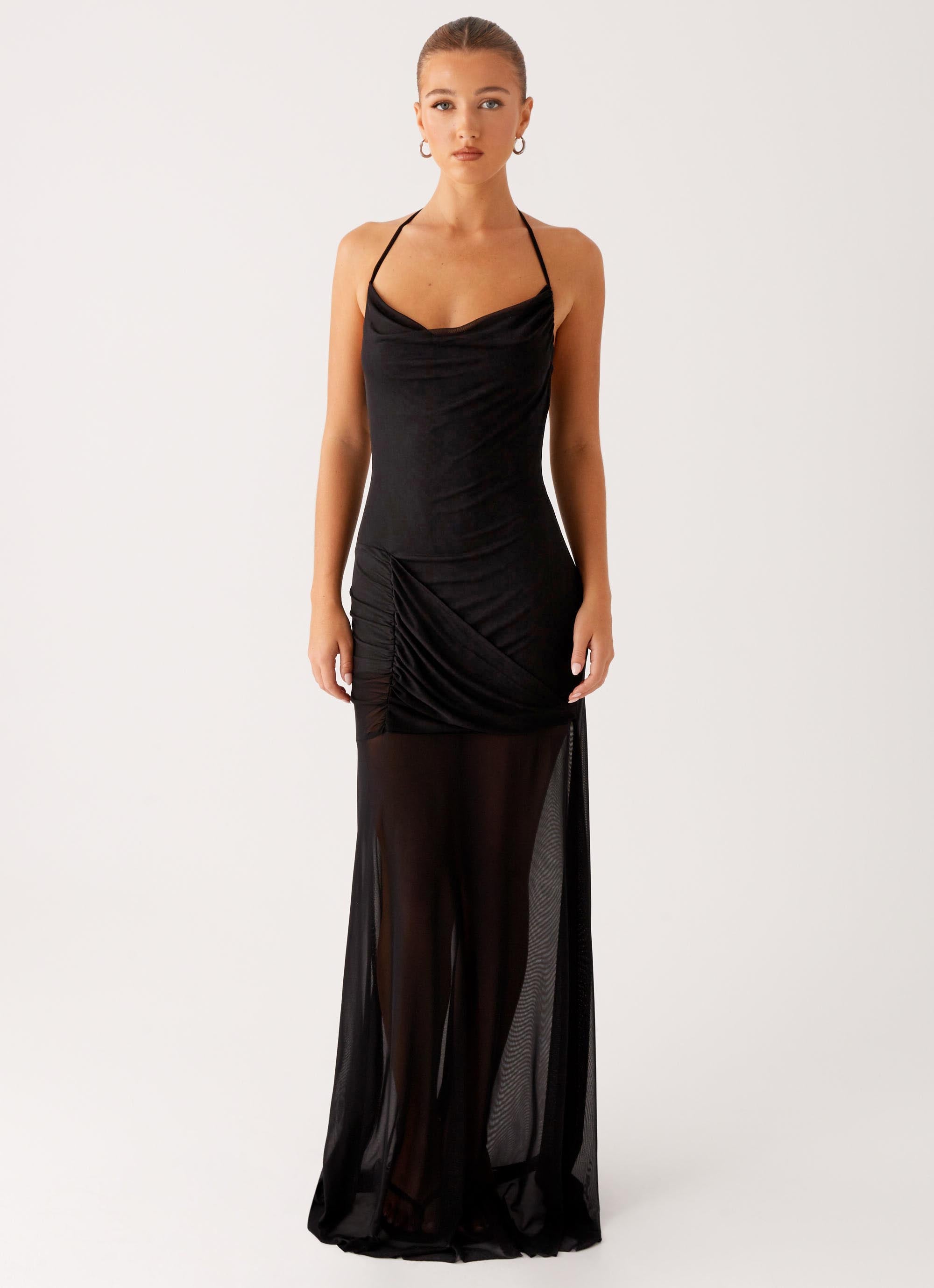 Mckinley Maxi Dress - Black