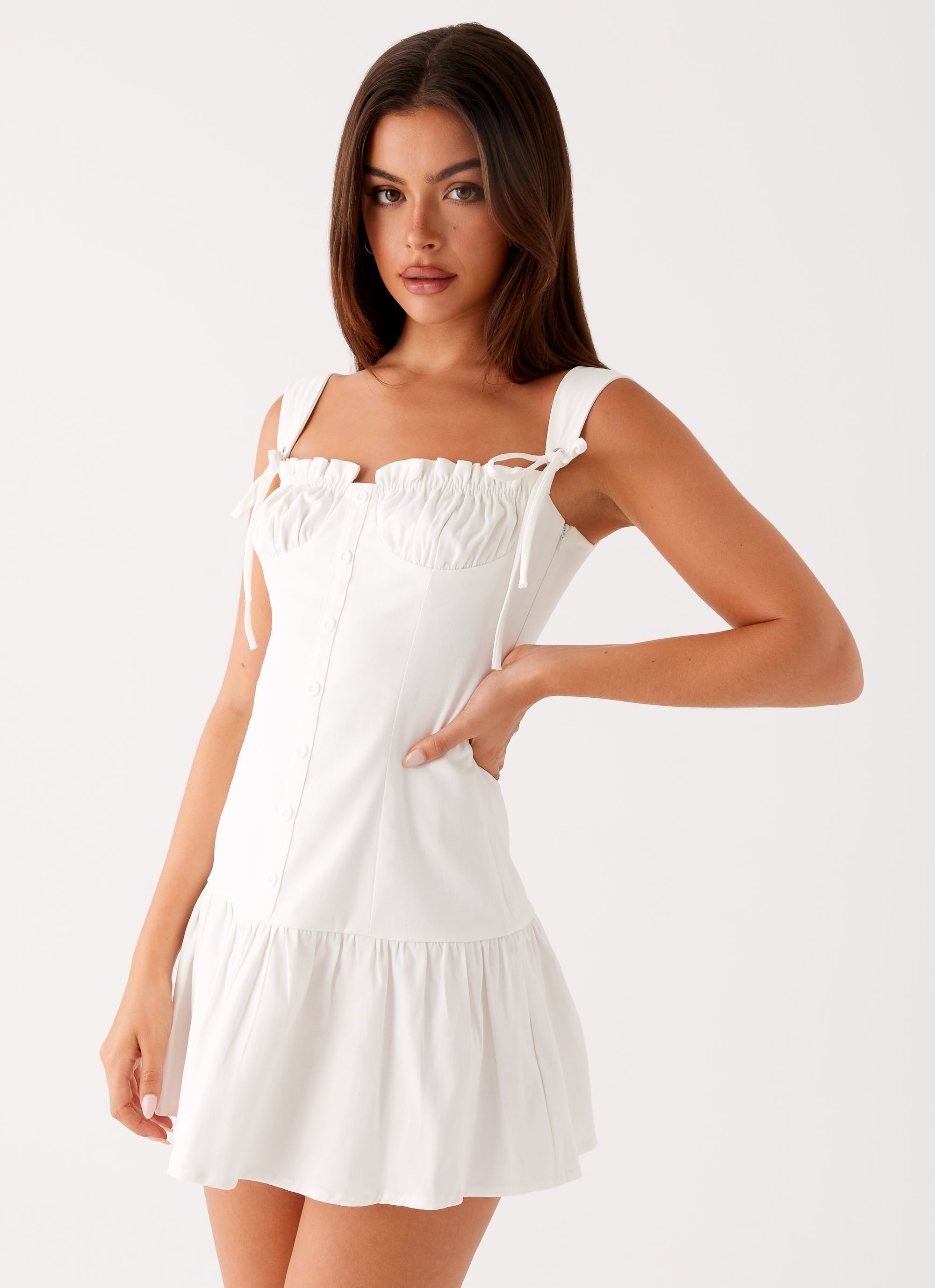 Miami Mini Dress - White