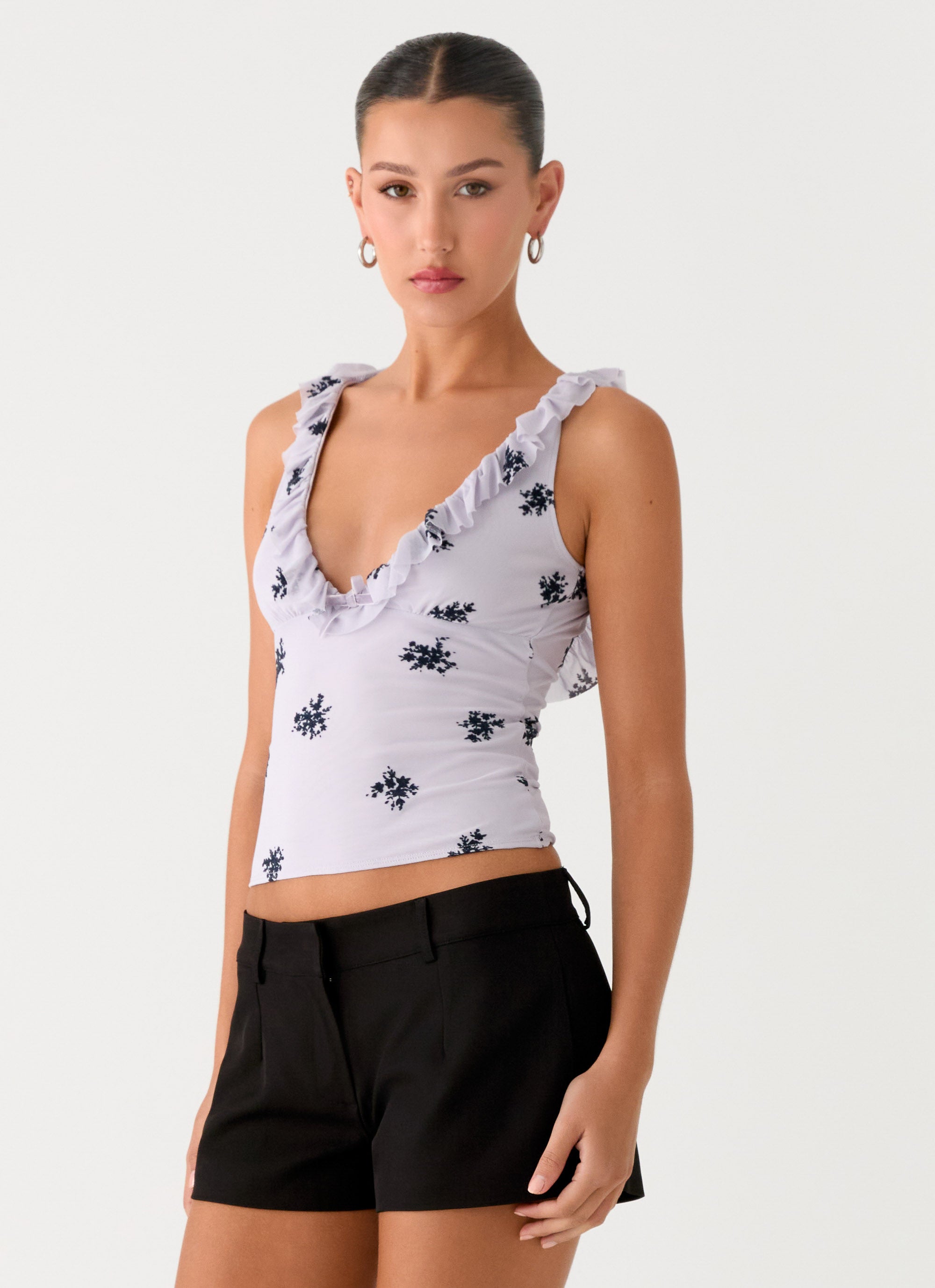Milena Cami Top - Lilac