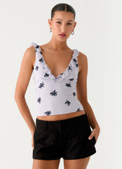 Milena Cami Top - Lilac