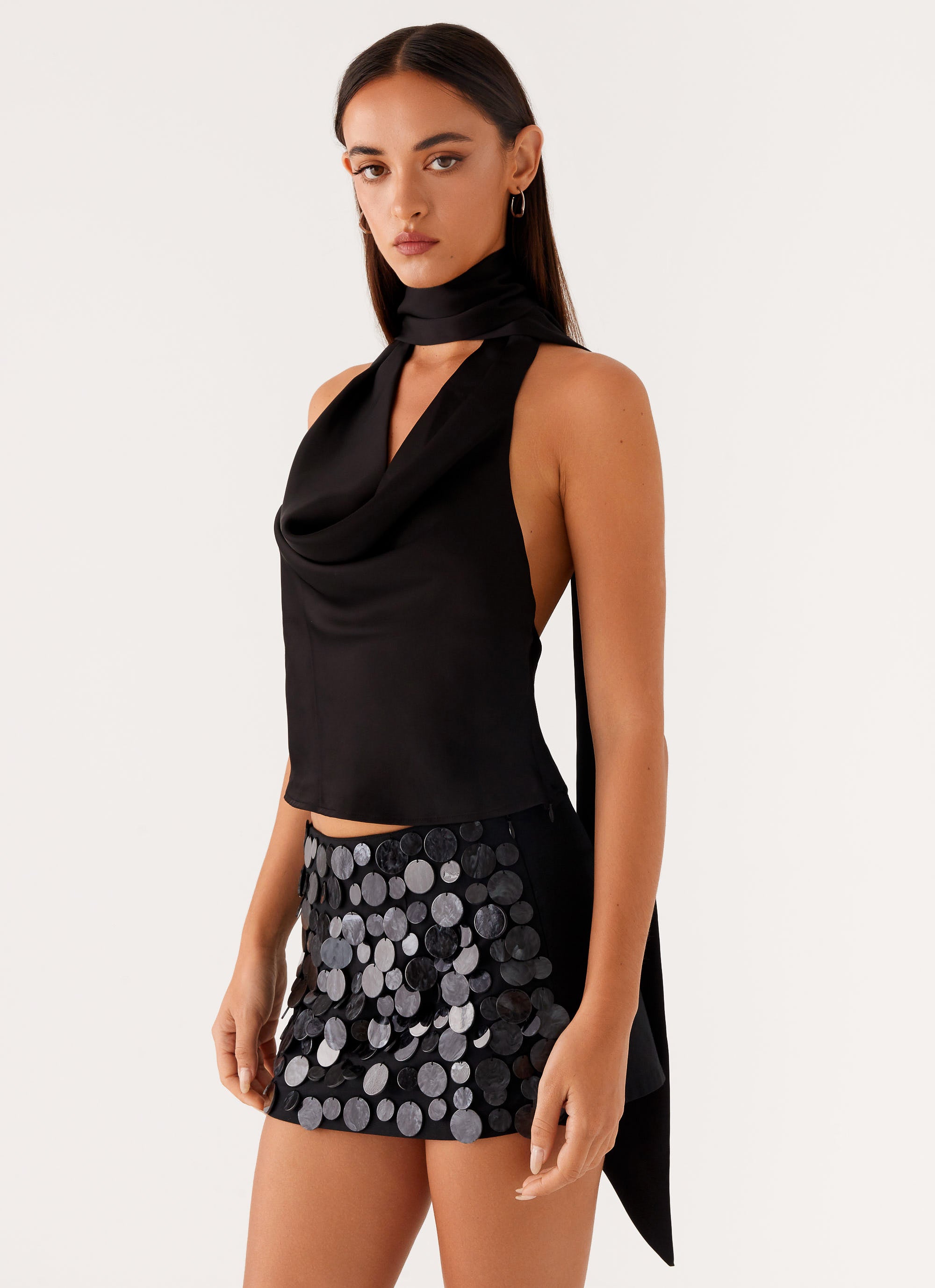Movie Star Mini Skirt - Black