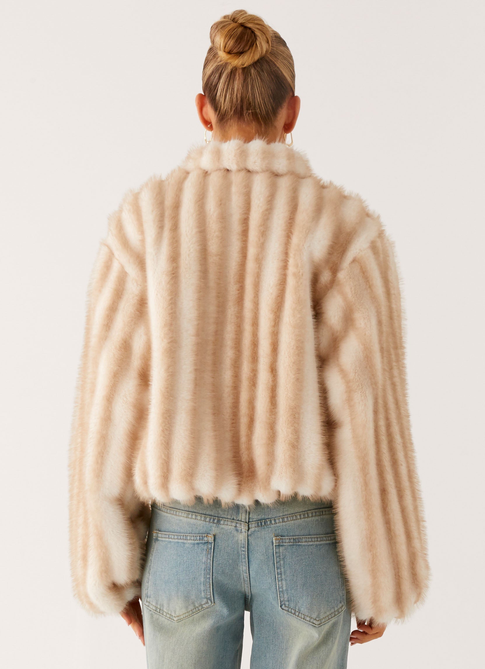 Naylor Faux Fur Jacket - Blonde