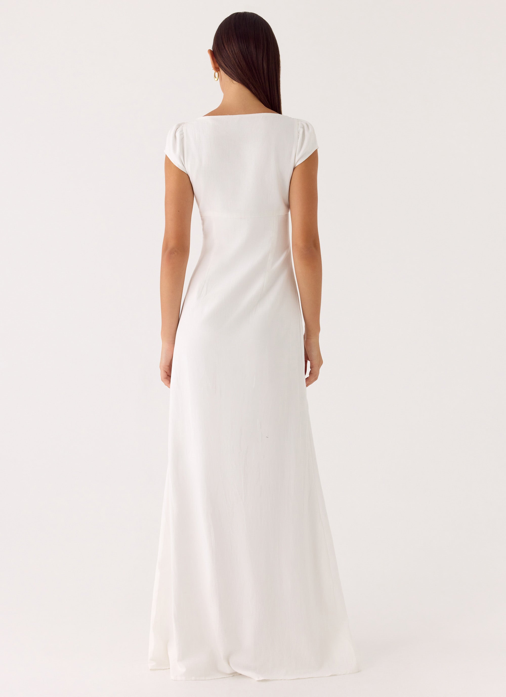 Never Really Over Maxi Dress - White